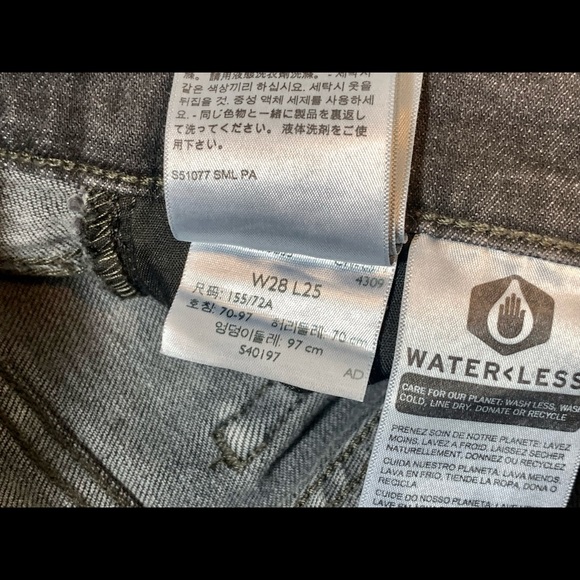 Levi’s MILE HIGH WIDE LEG WOMEN'S JEANS - Call It A Night - Grey - Picture 8 of 8